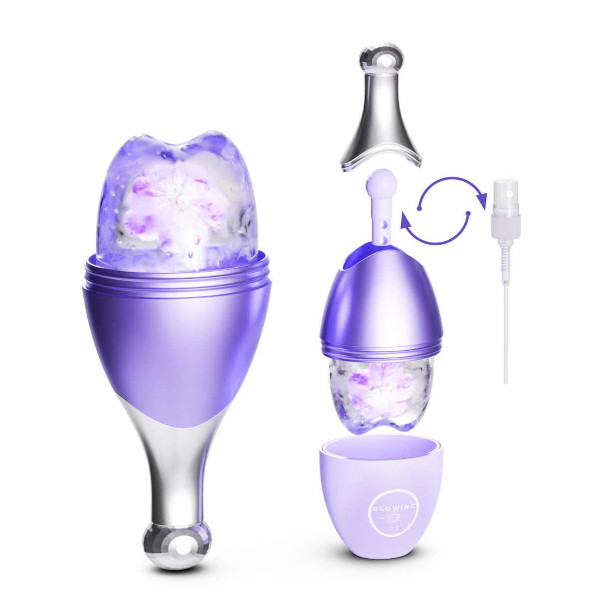Enlarged diy perfume bottle